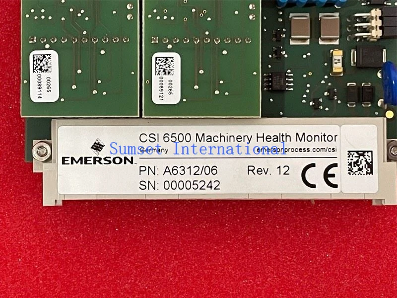 Emerson A6312/06 Speed And Key Monitor
